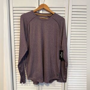 Rhone Men's Heathered Long Sleeve Tee